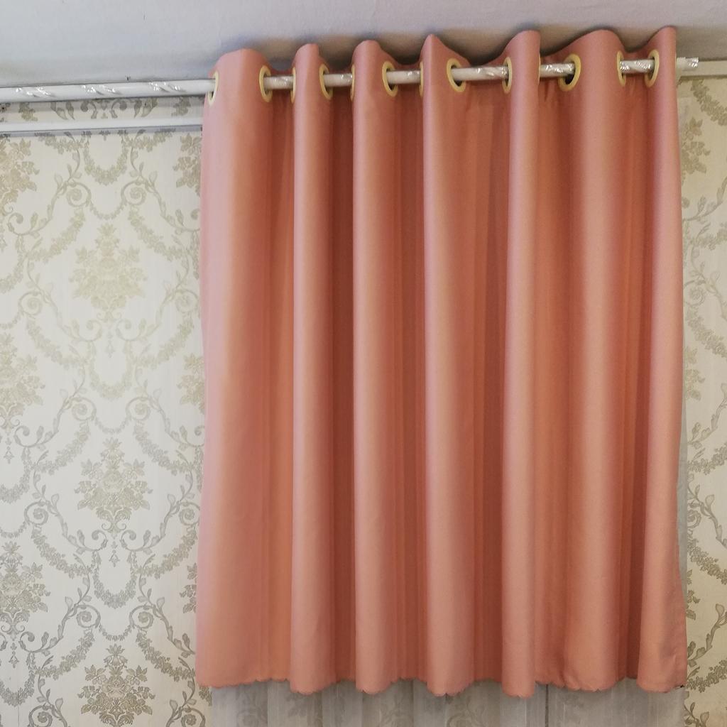 [HCM]Rèm Cửa Sổ may sẵn - Một Tấm 190x150 cm - Khoen Lỗ Cao Cấp R6-21 - Tông màu hồng phấn nhiều màu để chọn - Giặt máy thoải mái - Phù hợp cho nhiều không gian - Chất liệu cao cấp