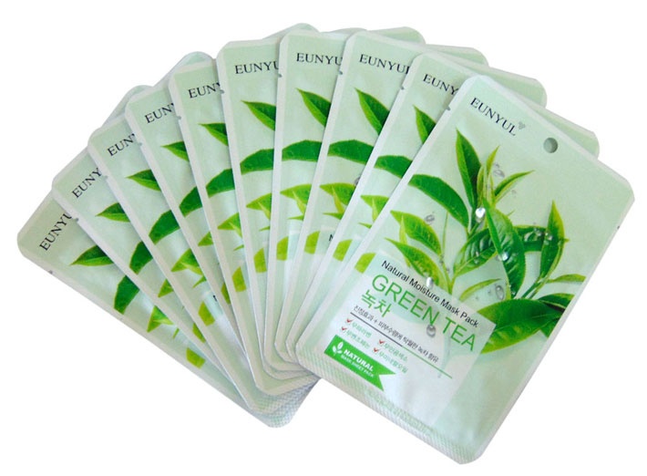 Đắp mặt nạ Eunyul Green Tea