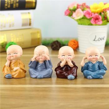Bộ tượng phật 4 chú tiểu 4 không nhật bản