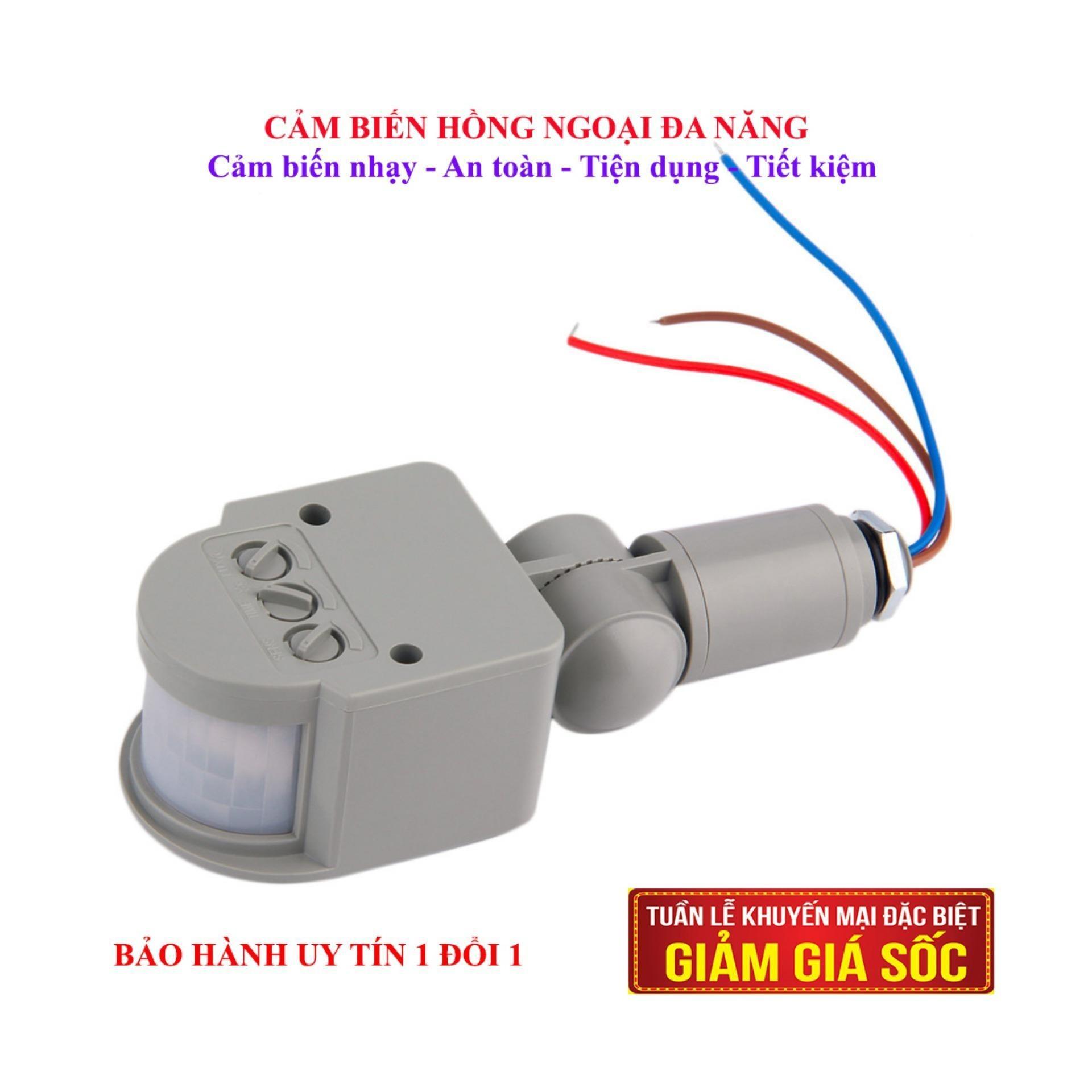 Báo Động Cảm Biến, Thiết bị cảm biến tự động SZ25, cách đấu bóng đèn cầu thang - Tự động tắt bật Đèn Chuông - Chống Trộm + Bóng xốp loại 4