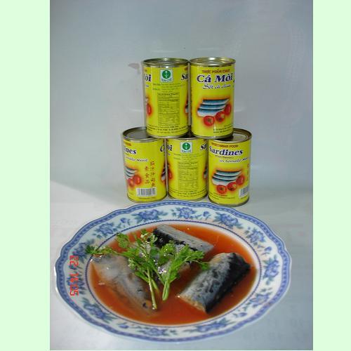 Cá mòi chay Kim Chi sốt cà chua (Hộp vàng)