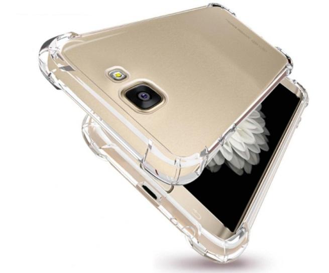 Ốp lưng dành cho Samsung Galaxy C8 J7 Plus J7+ dẻo trong suốt Silicon chống sốc