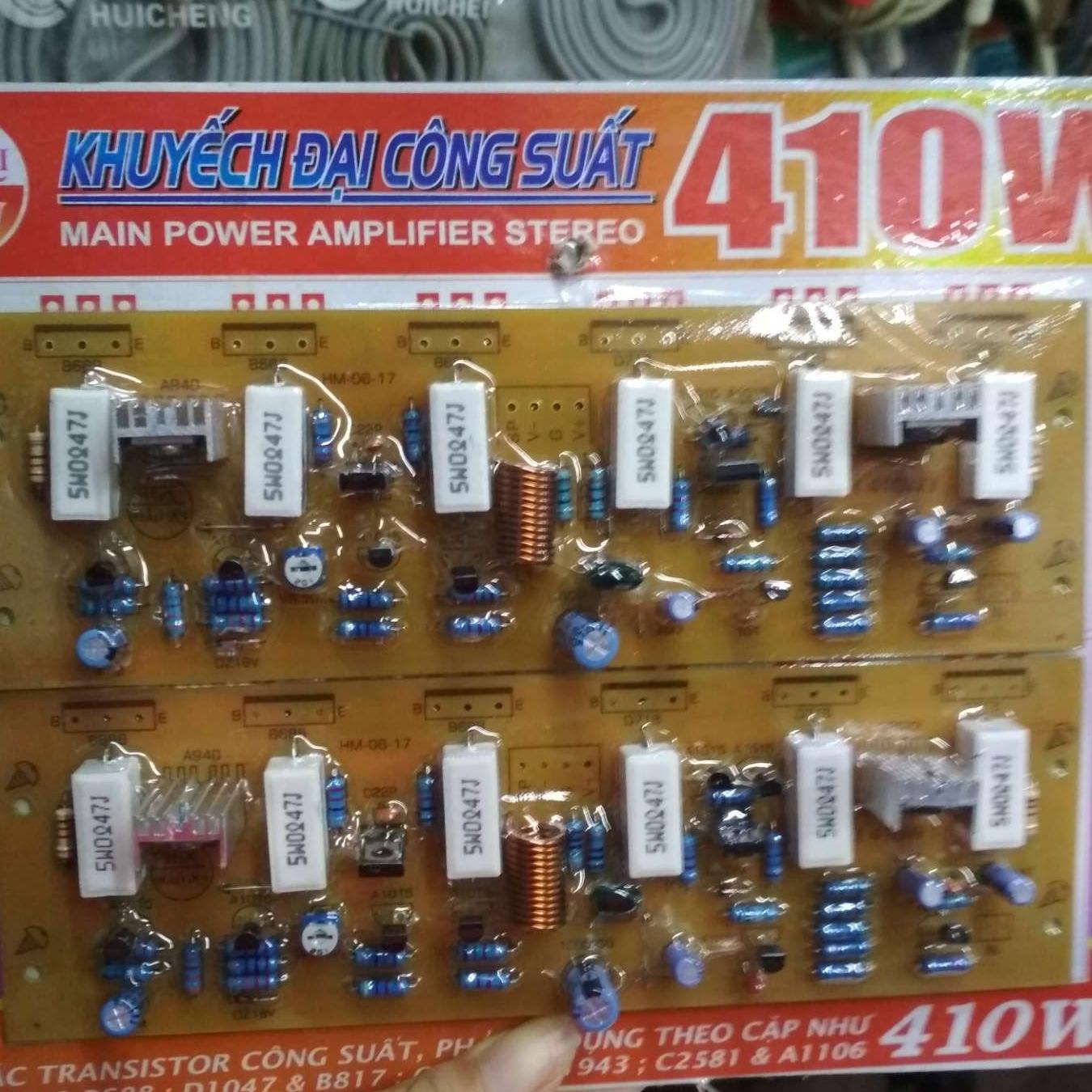 Bo Mạch Công Xuất 6 sò 1 vế  410 w ( Không Kèm Sò)