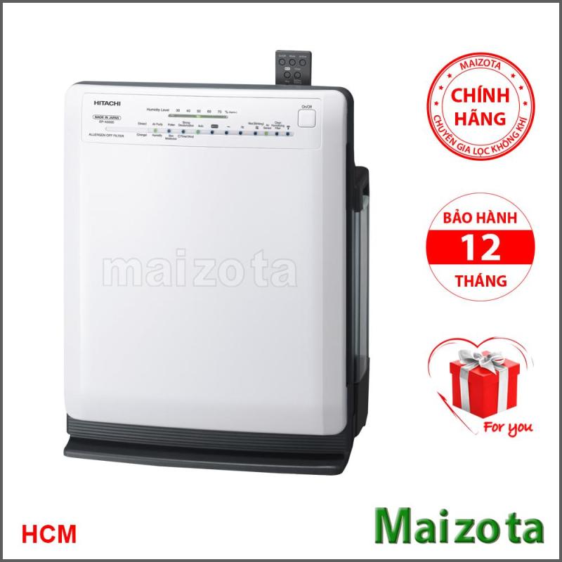 Bảng giá Máy lọc không khí và tạo ẩm Hitachi EP-P50J, công suất 33m2, nhập khẩu Nhật Bản, lọc bụi PM2.5, tạo ẩm tự nhiên, Hitachi bảo hành 12 tháng.
