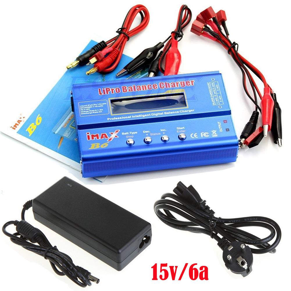 BỘ SẠC ĐA NĂNG IMAX B6 CHO PIN LIPO- LION - ACQUY (XE MÁY & Ô TÔ) KÈM NGUỒN