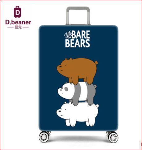 Túi bọc bảo vệ vali We Bare Bears