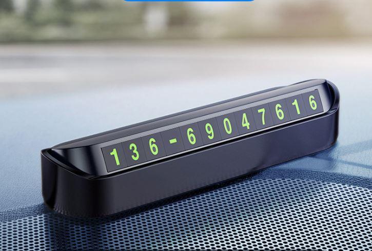 Thẻ đậu xe ô tô - Thẻ ghi số điện thoại khi đỗ xe trên ô tô - ON/OFF CỰC DỄ