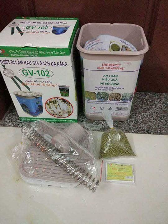 Cách làm giá đỗ bằng thùng xốp,Hướng dẫn cách làm giá đỗ bằng máy,Mô hình làm giá đỗ,Mua ngay hôm nay với giá ƯU ĐÃI