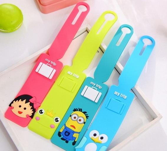 Thẻ hành lý nhựa dẻo - Silicon Name Tag