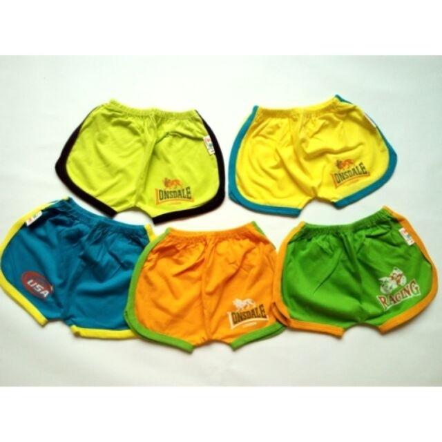 Combo 5 quần đùi cotton bé 5-8kg