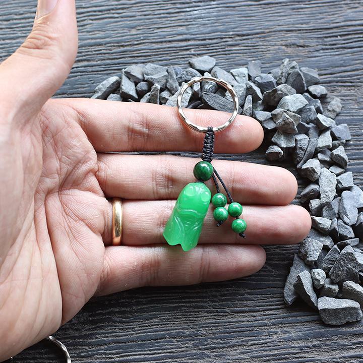Móc khóa tỳ hưu cẩm thạch 2.JPG