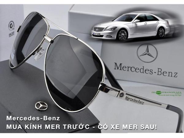 Giá bán Kính mắt nam thời trang cao cấp Mercedes – Benz FULL HỘP HÃNG