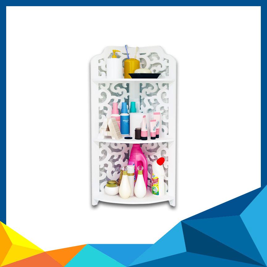 Kệ góc 3 tầng hoa chồi loại vừa - 9635