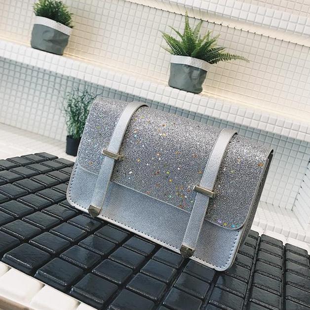 Túi đeo chéo đính nhũ hot trend neo bag