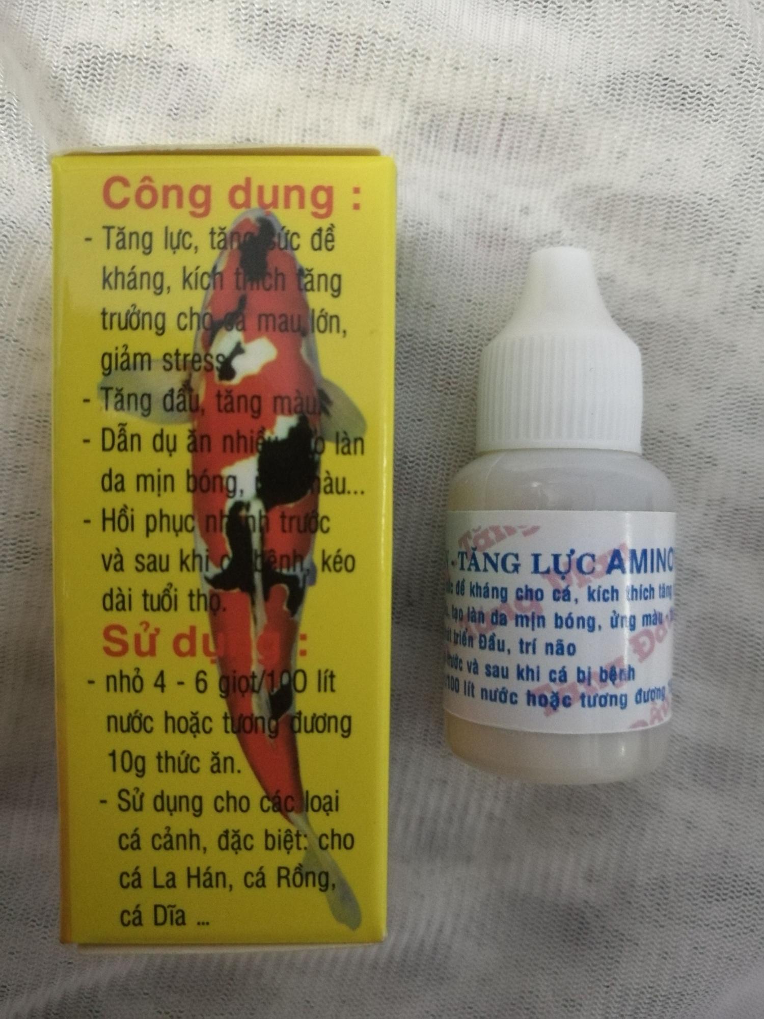 [HCM]Vitamin tăng lực tăng màu Aminovital  cho cá cảnh