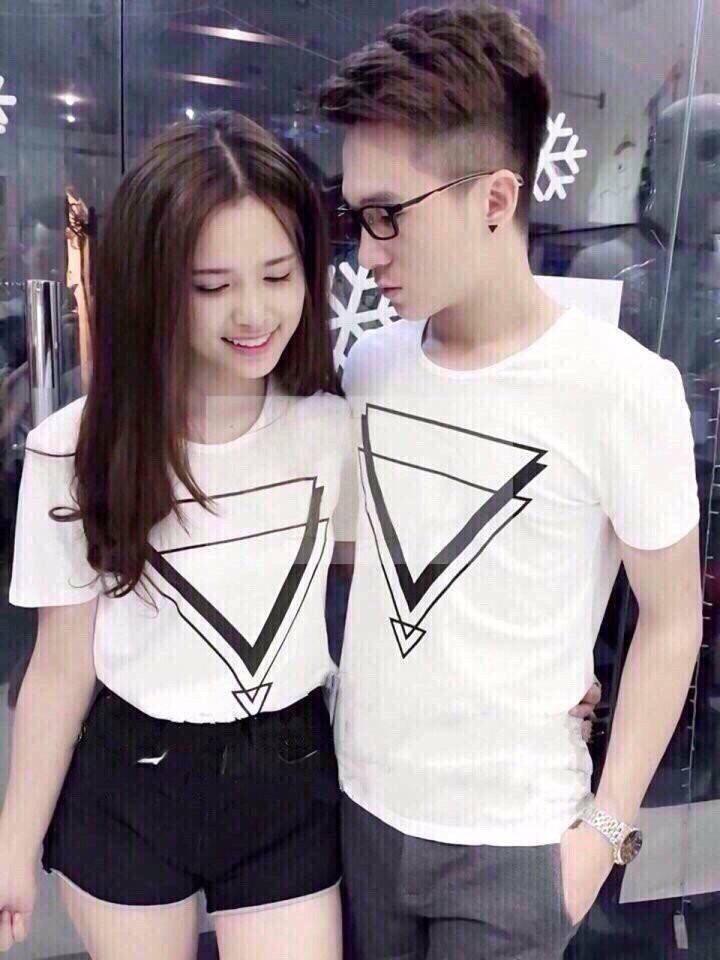 ÁO ĐÔI - ÁO THUN CẶP cao cấp vải đẹp AT205