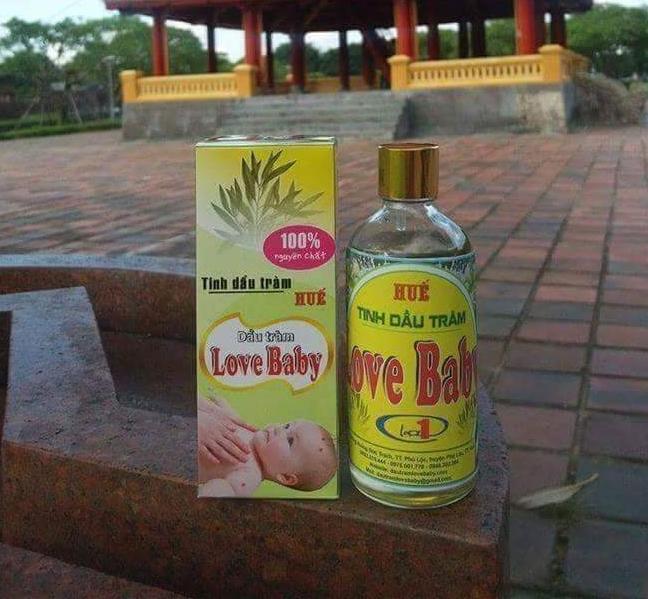 Tinh dầu tràm love baby, huế, 100 ml