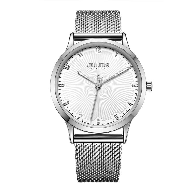 Đồng hồ nữ julius hàn quốc dây thép ja-1075