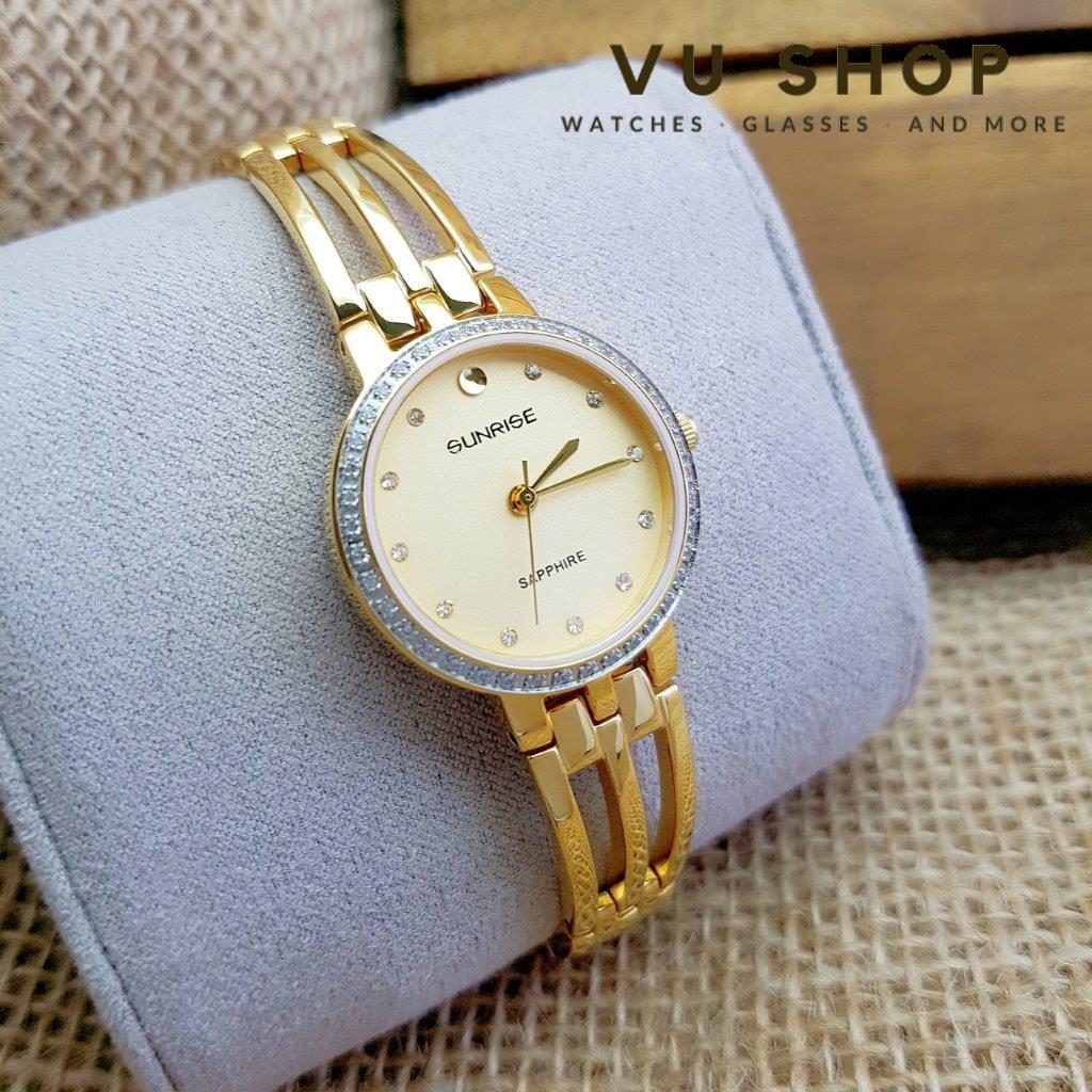 Đồng hồ sunrise lắc tay 3 - kính sapphire