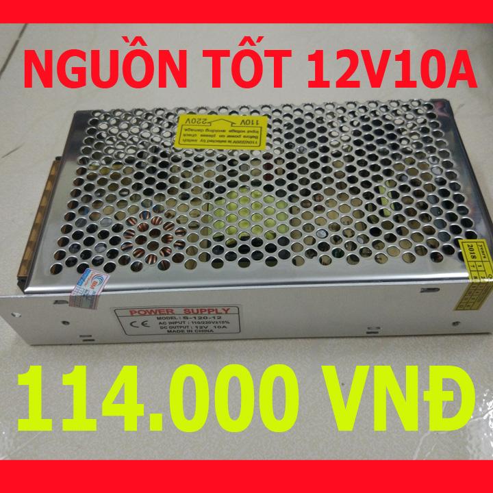 [HCM]Nguồn tổ ong 12V10A - nguồn tập trung - nguồn 12v10a- nguồn tổ ong 12v