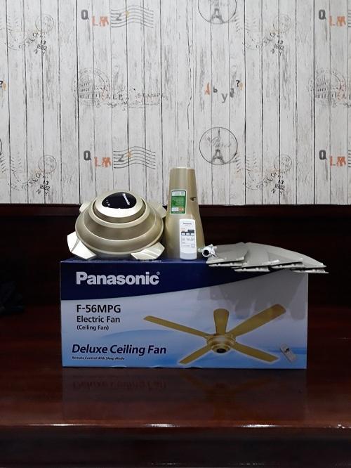 [HCM]Quạt trần Panasonic 4 Cánh F-56MPG-GO (Màu vàng ánh kim)