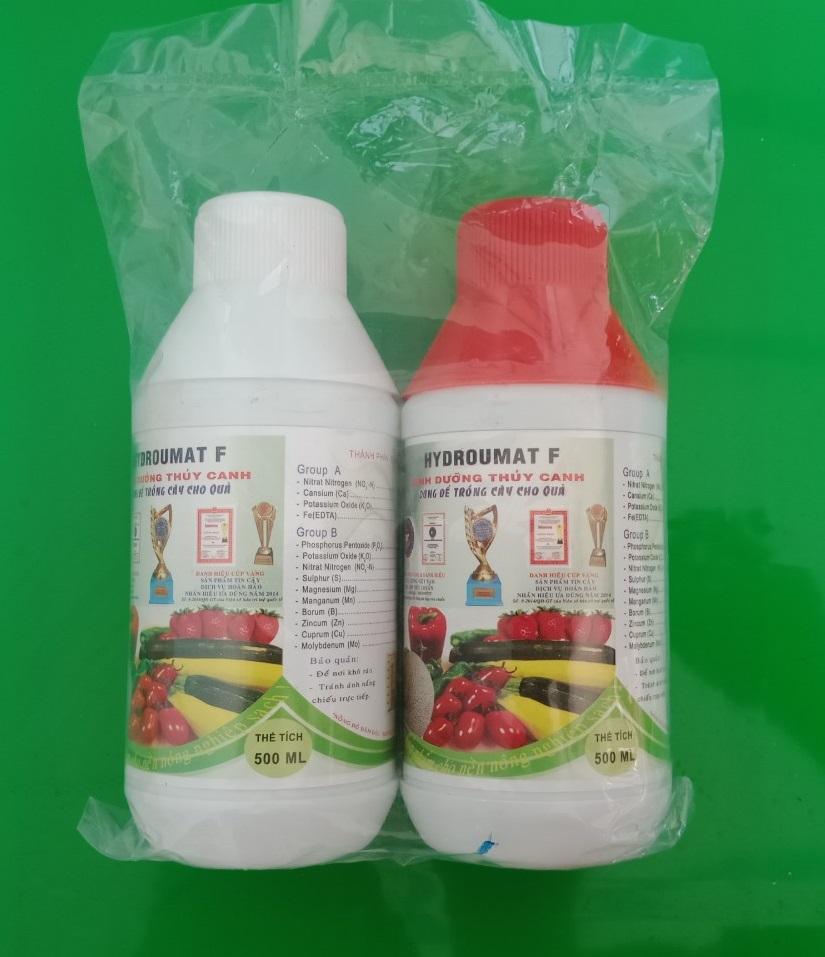 Dinh Dưỡng Thủy Canh Ăn Trái Hidro Umat F A+B  tặng kèm tài liệu hướng dẫn trồng rau thủy canh