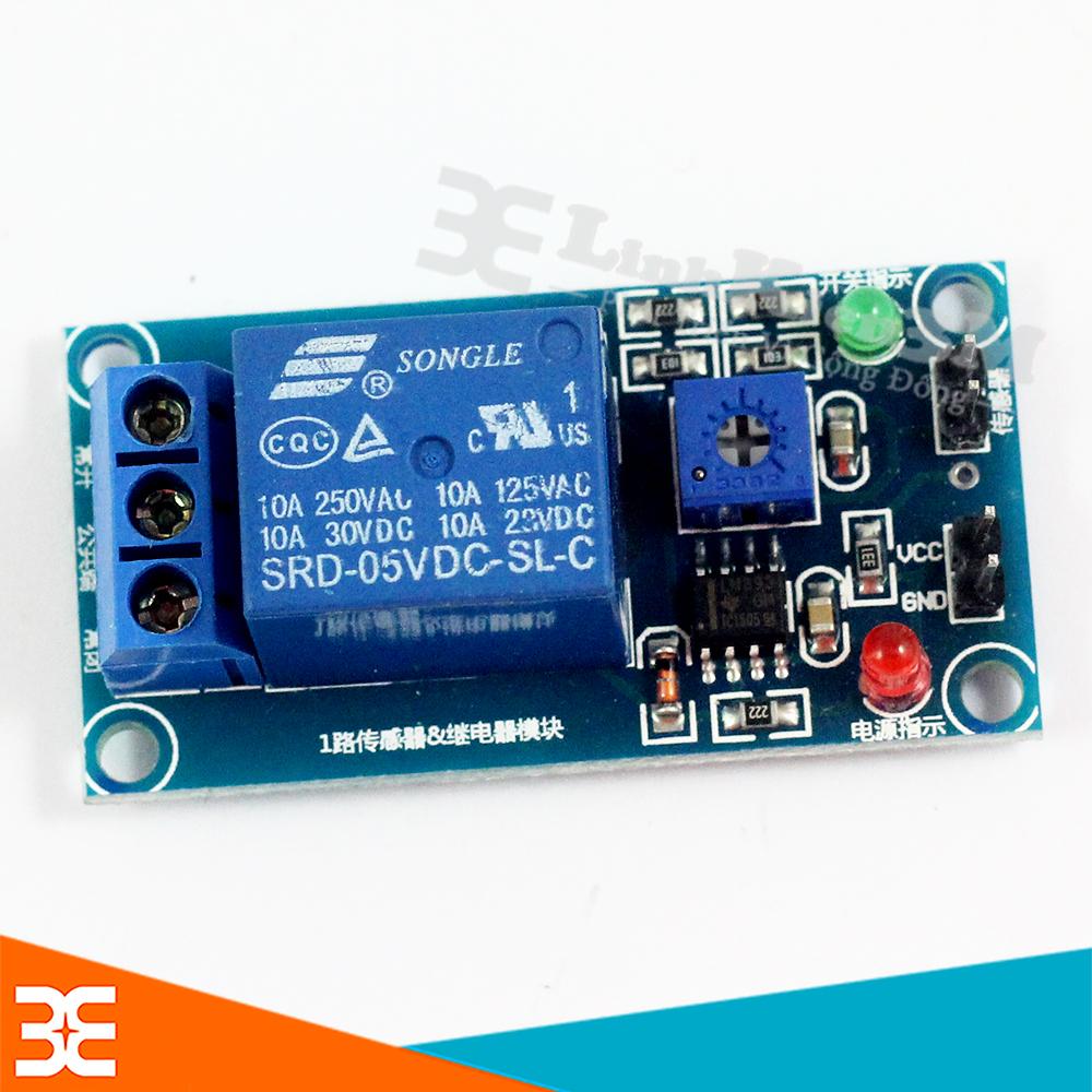 Module điều khiển relay 5vdc - bằng cảm biến rung