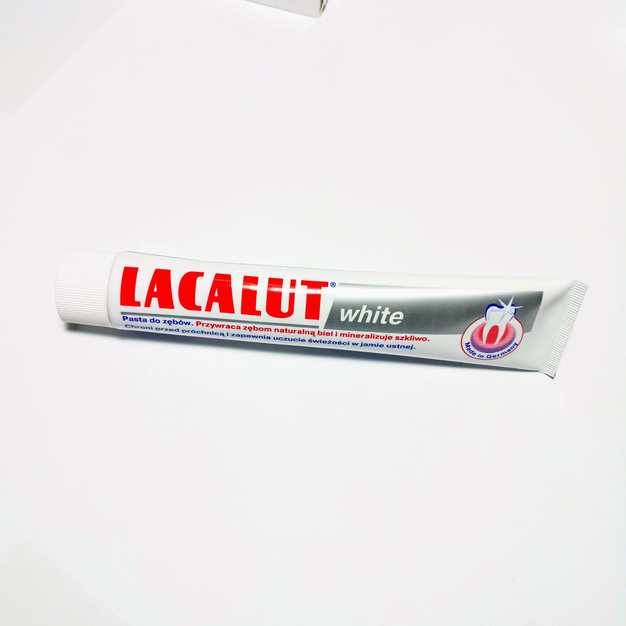 [HCM]Kem làm trắng và bảo vệ men răng LACALUT WHITE