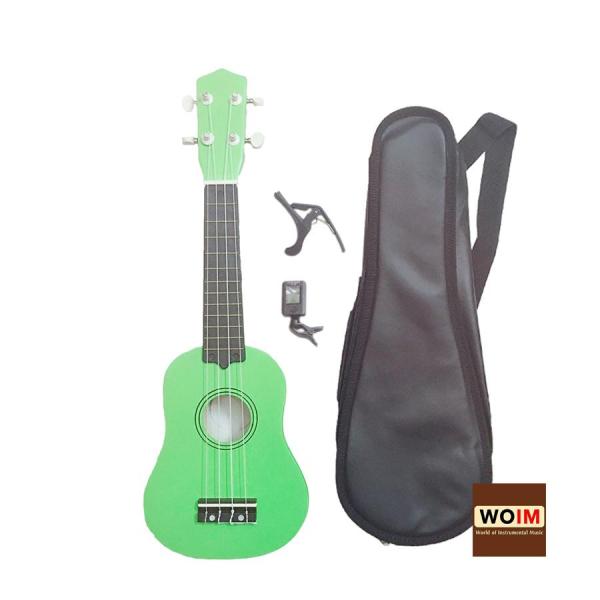 KHUYẾN MÃI LỚN mua đàn ukulele soprano tặng ngay CAPO nâng tông + bao DA cao cấp + máy lên dây điện tử- HÀNG CÓ SẴN