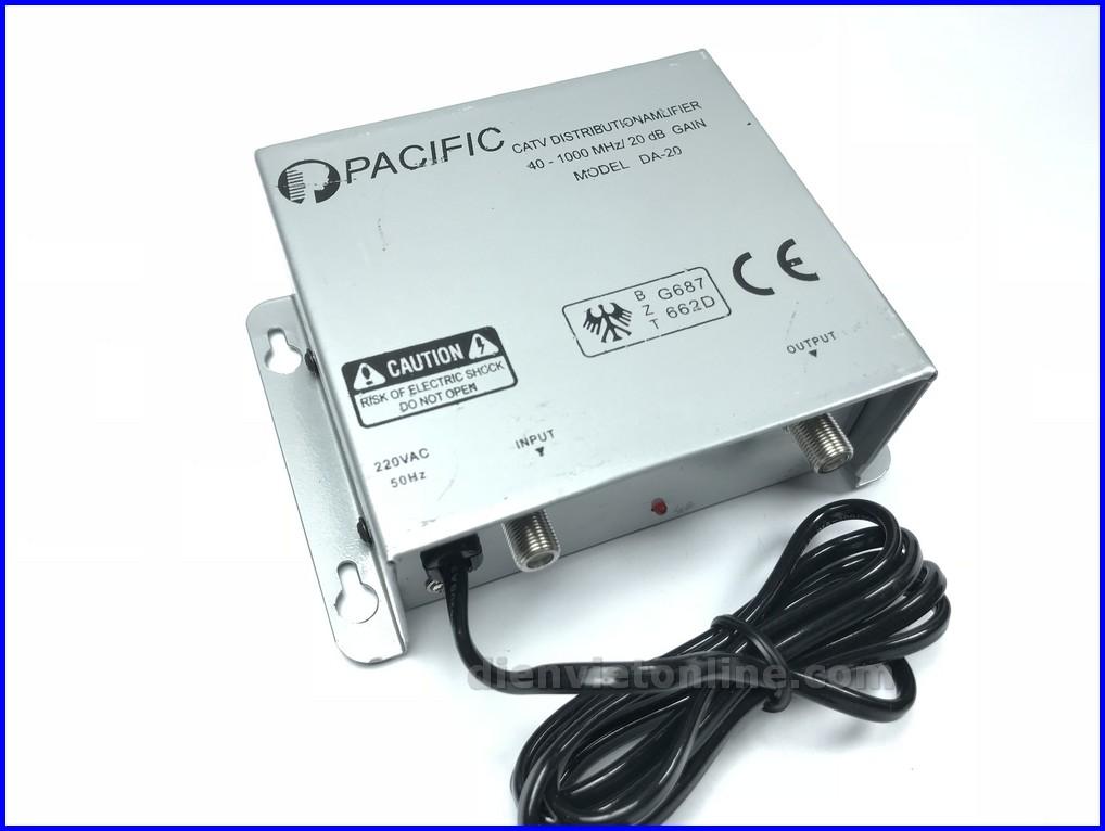Bộ khuyếch đại truyền hình cáp cực mạnh Pacific - Điện Việt
