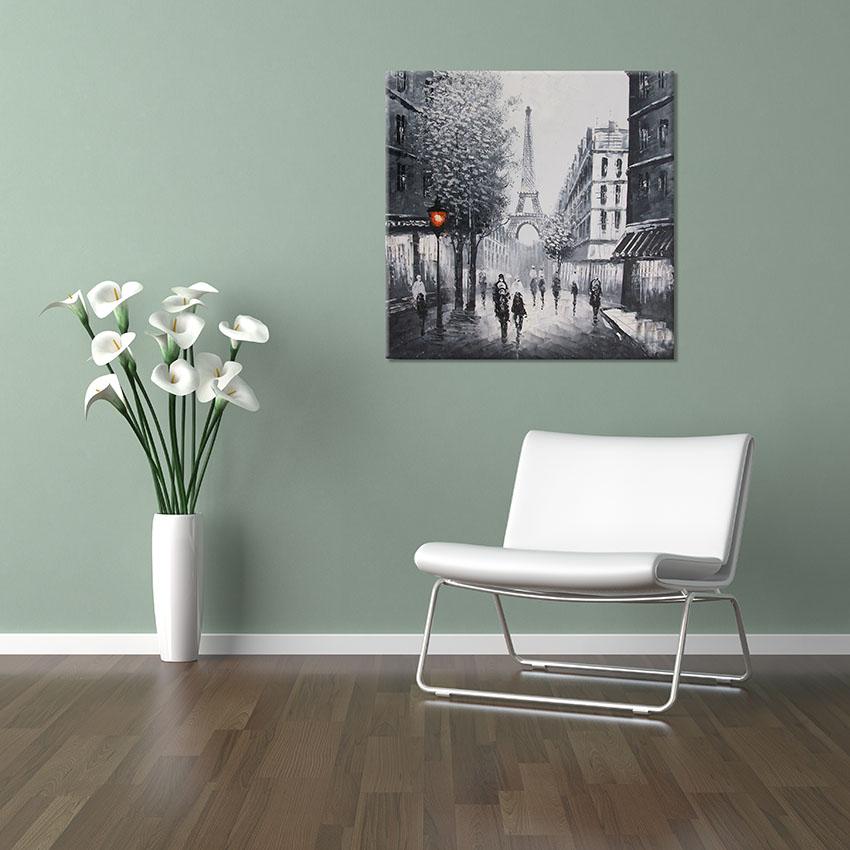 Tranh Canvas Paris Saigonposter D331A