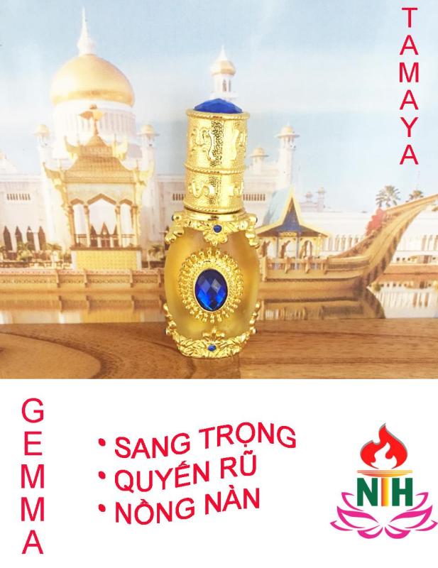 Nước hoa tinh dầu mùi Gemma cho nữ- mẫu RUBY VIP 12ml tốt nhất