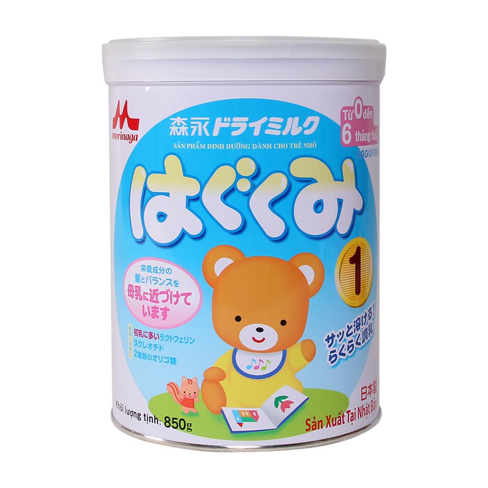Sữa Morinaga Hagukumi số 1 850g