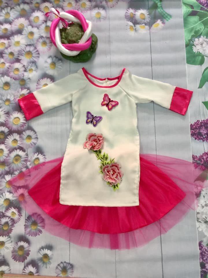 Aó dài cách tân cho bé gái từ 8-45kg