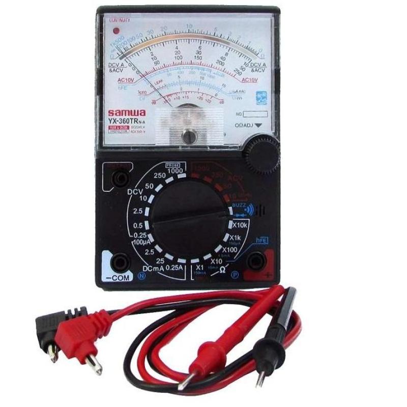 Đồng hồ đo kim vạn năng YX-360TR VOM kèm pin , loa báo thông mạch( tặng kèm bin)