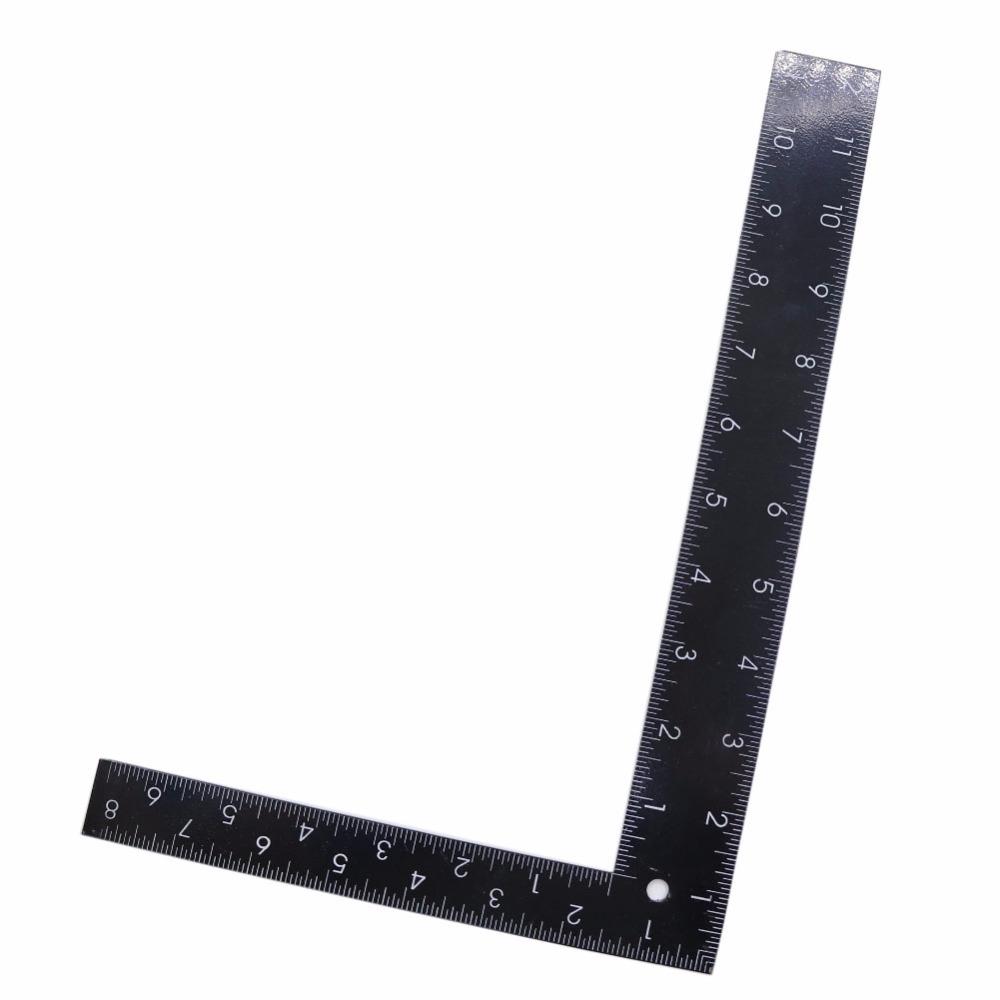 Thước ke góc vuông đen 20x30cm size nhỏ