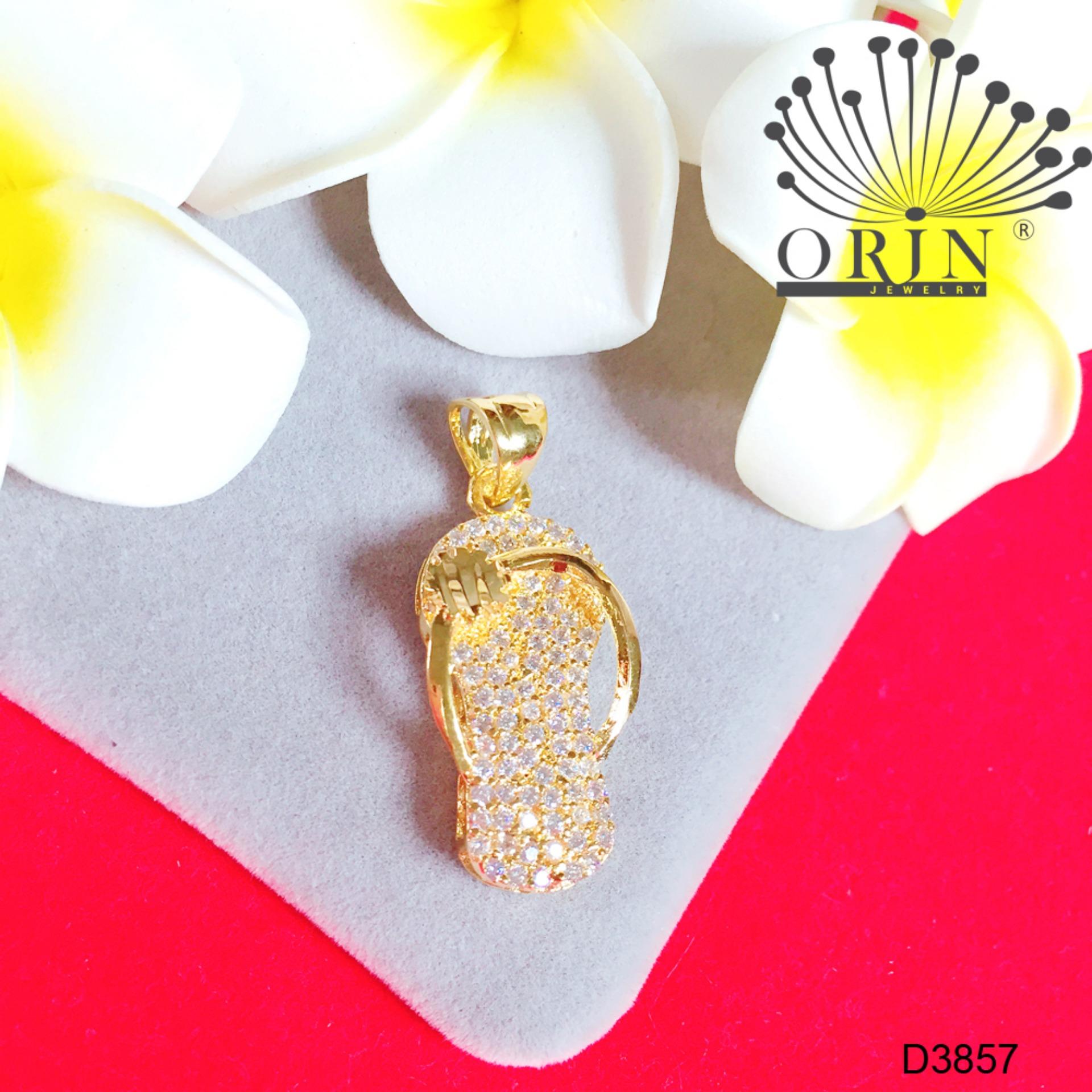 Mặt dây chuyền chiếc dép thời trang đính đá cao cấp Orin D3857 - Long Tien