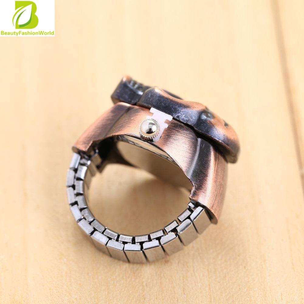 Unisex Nhẫn Đầu Lâu Đồng Hồ Vỏ Sò Vintage Cướp Biển Người Tặng Đảng quốc tế-quốc tế 4