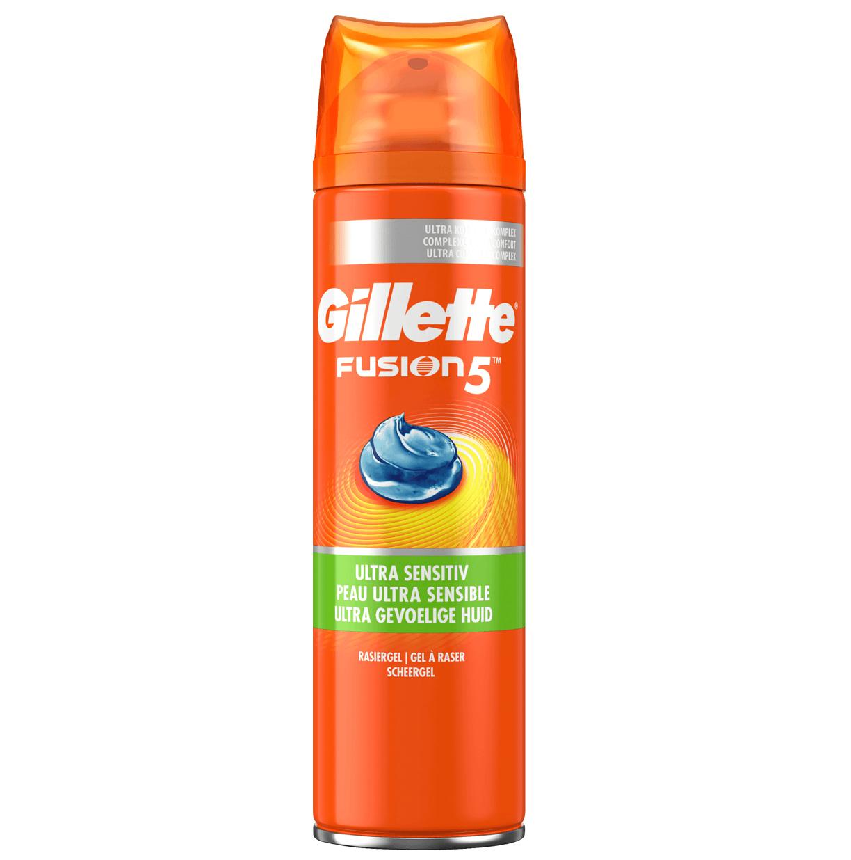 Bọt cạo râu siêu nhạy Gillette Fusion 5 Ultra Sensible 200ml - Đức