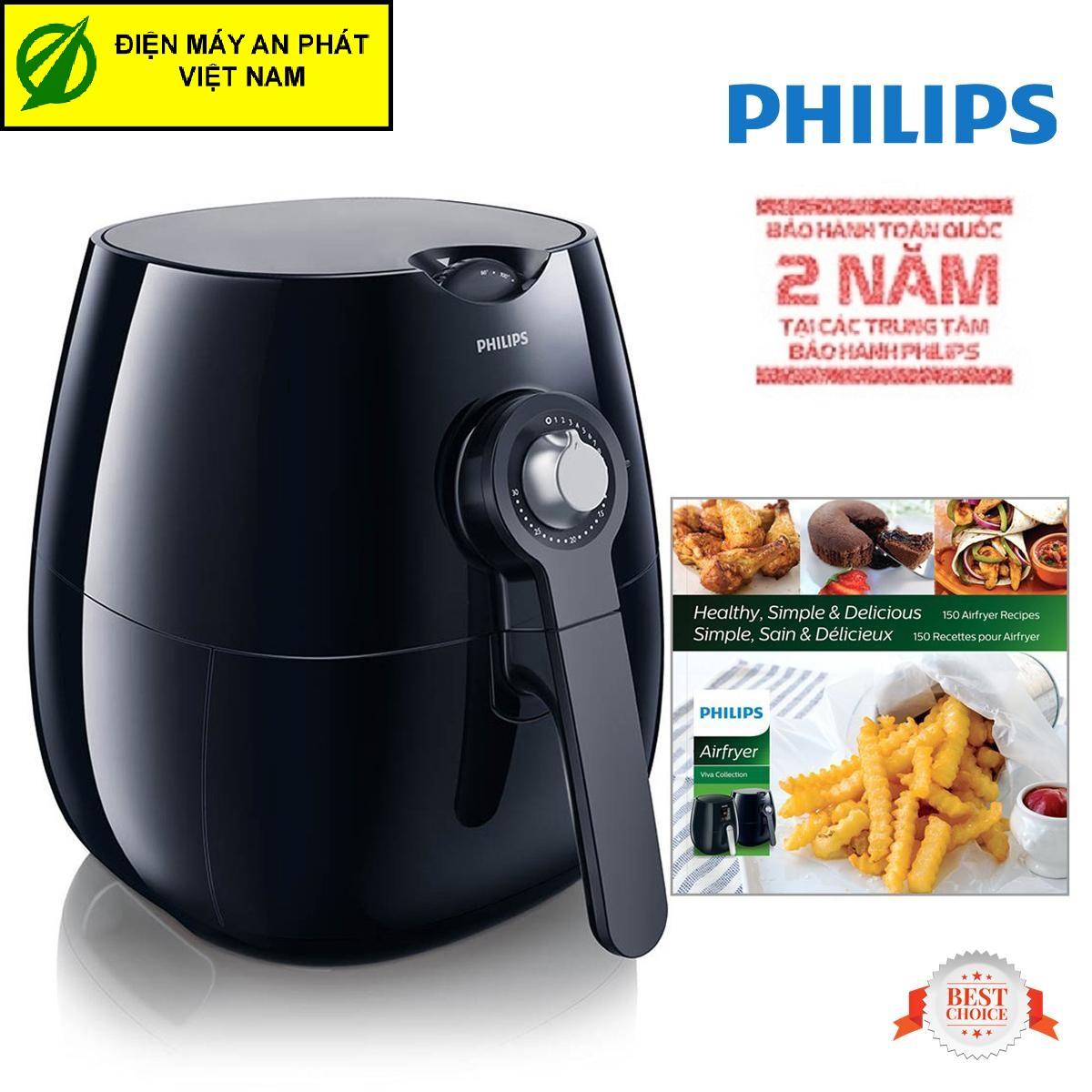 Nồi chiên không dầu cao cấp Philips HD9220 - Hàng Công ty - Xuất hóa đơn GTGT theo yêu cầu của Quý Khách - SP Bảo hành 2 năm trên toàn quốc)
