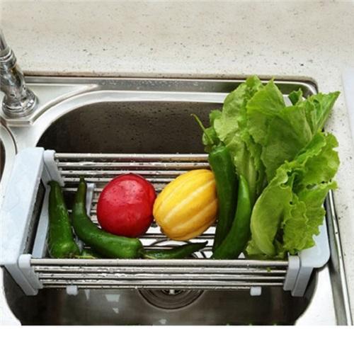 Kệ chén co giãn để bồn rửa chén
