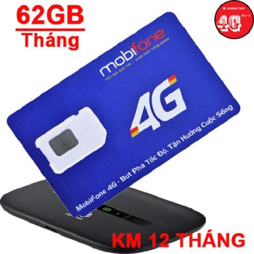 SIM 4G MOBIFONE TẶNG 62Gb/THÁNG TỐC ĐỘ CAO MDT120A