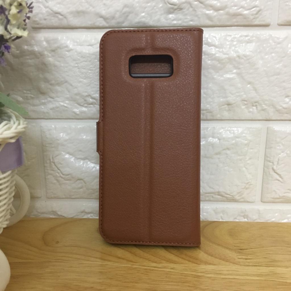 Samsung S8 Plus - Bao da PU có khe đựng thẻ cho điện thoại