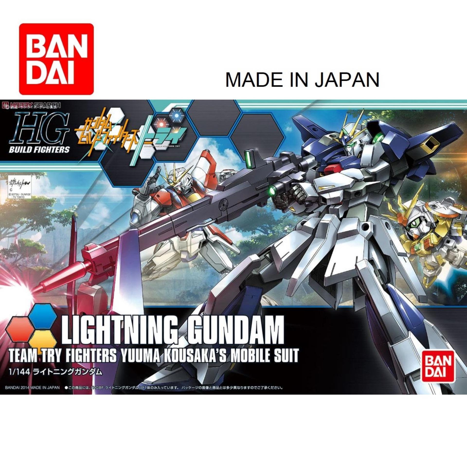 Mô hình Gundam Bandai 1/144 HGBF Lightning Gundam Serie HG Build Fighters