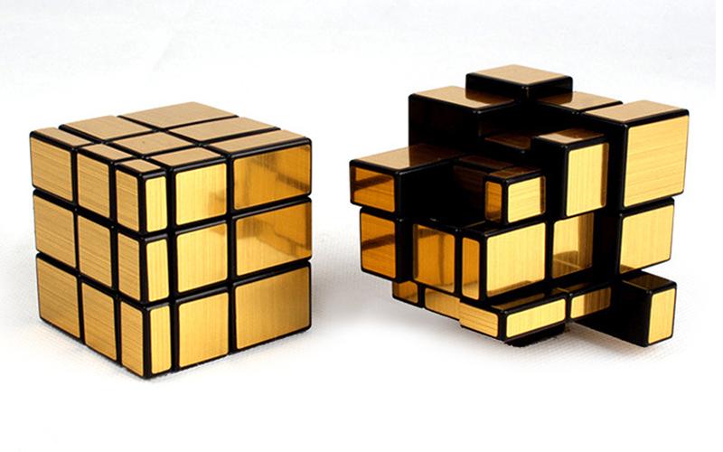 [HCM]Đồ chơi Rubik Shengshou Mirror (Vàng) - Rubik Gương Vàng Cao Cấp
