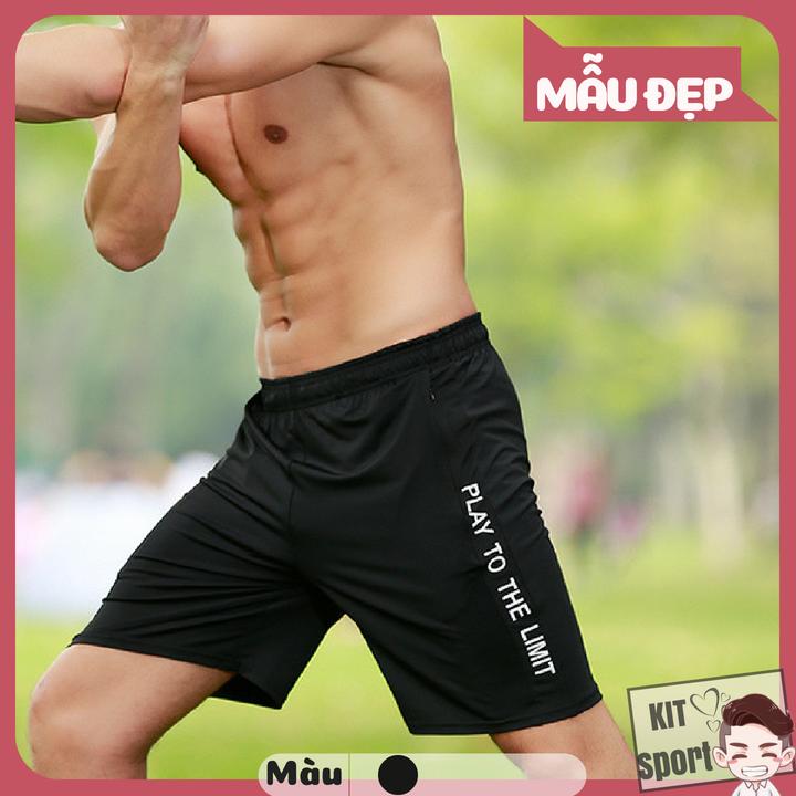 Quần đùi thể thao nam Play to limit Liexing (Mã F5002) - Cửa hàng phân phối KIT Sport - Hàng nội địa Trung(Men Pants,đồ tập quần áo gym, mẫu short  ngắn,thể hình,tạ Fitness)