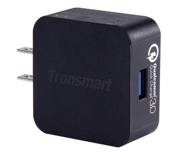 Sạc Tronsmart WC1T công nghệ xạc Quickchange 3.0 tự động điều chỉnh hiệu điện thế