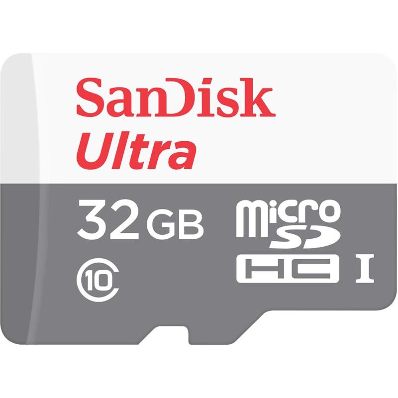 Thẻ Nhớ Micro SD Ultra Sandisk 32GB Class10 - 80MB/s 1000001353
