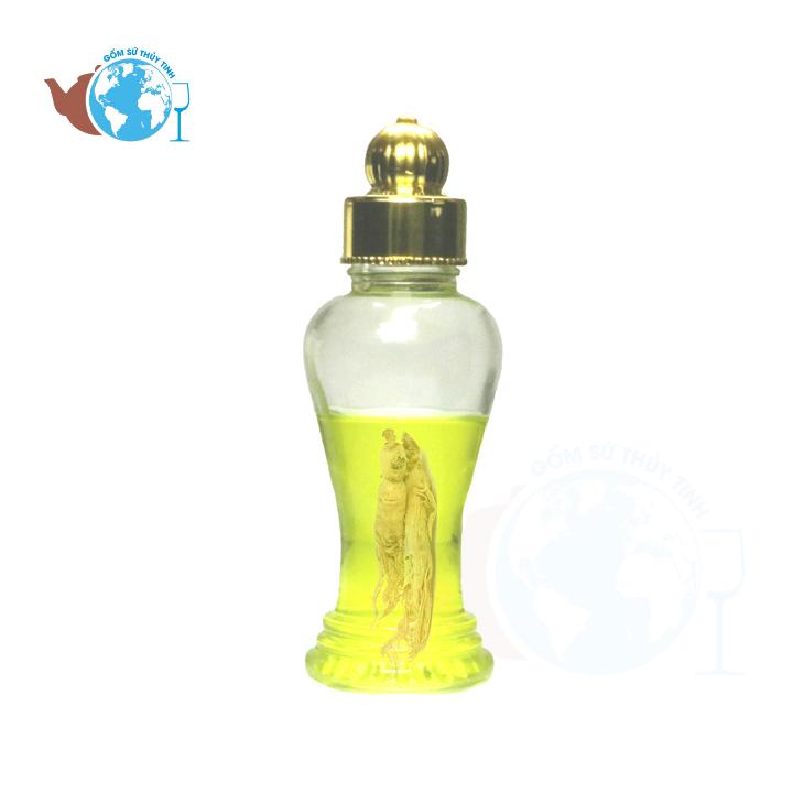 Bình ngâm sâm hàn quốc bình ngâm thủy tinh Việt Nam 450ml siêu đẹp