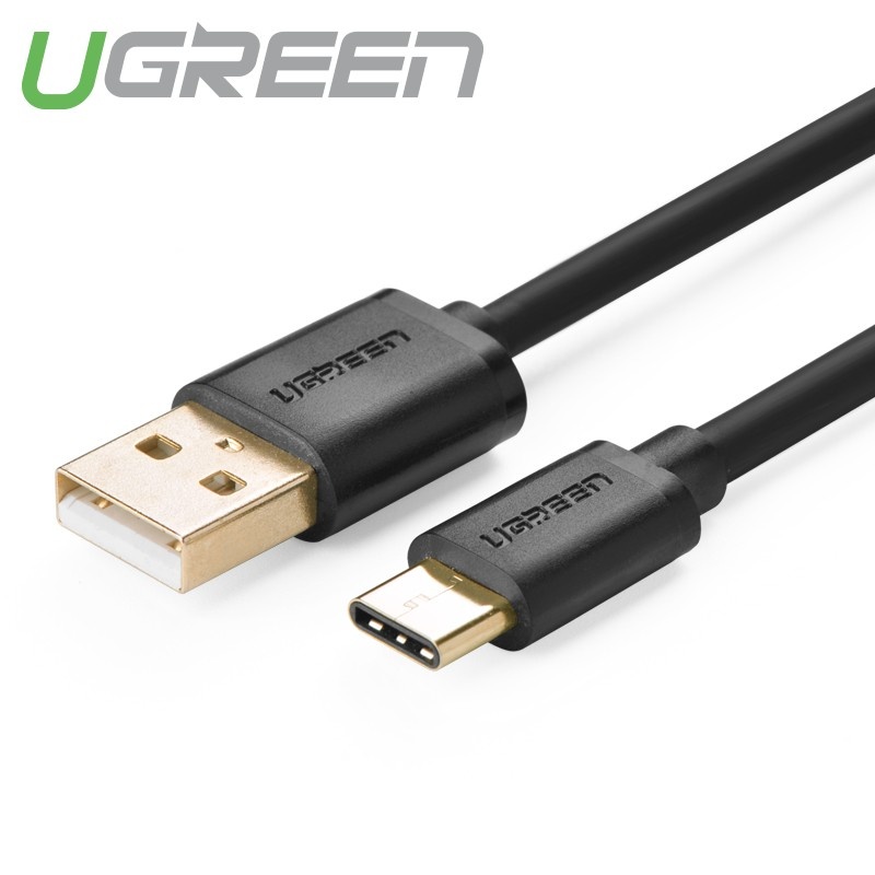 Cáp sạc và truyền dữ liệu hỗ trợ cổng USB 2.0 sang USB Type C độ dài từ 0.25-3m UGREEN US141 - Hãng phân phối chính thức Cáp sạc và truyền dữ liệu hỗ trợ cổng USB 2.0 sang USB Type C độ dài từ 0.25-3m UGREEN US141 - Hãng phân phối chính thức